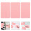 100 Einfache Karten Spielkarten 8,90x5,20x0,10 cm Rosa 5