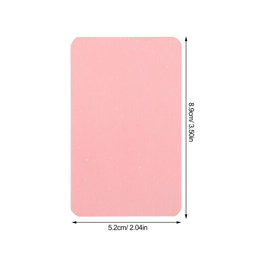 100 Einfache Karten Spielkarten 8,90x5,20x0,10 cm Rosa 1