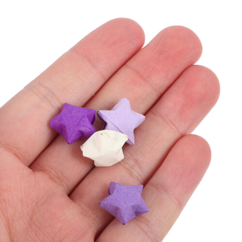 520 . Origami Sternenpapier Handgefertigt 2