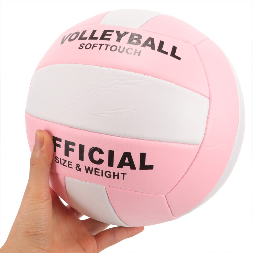 Indoor Soft Volleybal Roze Pu Officieel 2