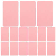 100 Kaarten Speelkaart Notitie 8,90x5,20x0,10 Cm Roze
