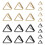30 Key Shower Nummer Houders Driehoekige Papierclips 11