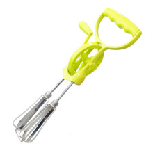 Whisk Stainless Steel Multifunctional Handheld Rotary Manual Egg Beater Mixer Kitchen Tool Egg Agitator