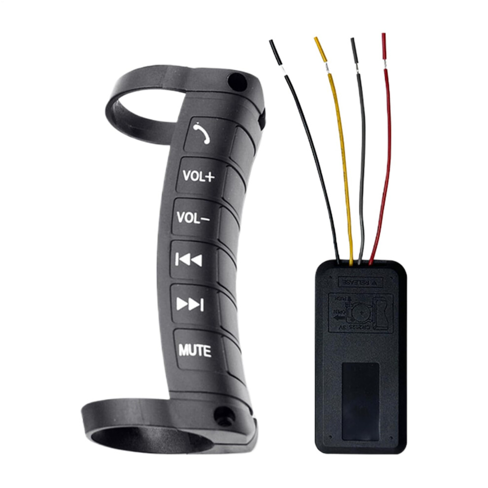 Automotive Steering Remote Compact Wireless Car Controller Dashboard Button Compatible Sedan Truck Trailer Navigation 9354506248512