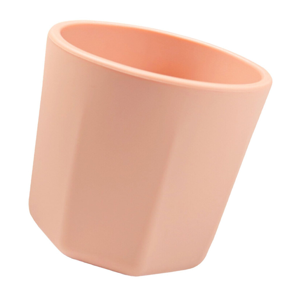 Silicone Training Cup for Infants Foldable Portable Toddler Drinking Mug Flexible Silicone Cup for Outdoor and Office Use