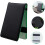 Professional Golf Scorebook PU Scorecard Holder, Compact Notepad, Lightweight Design, Easy Storage, Dust Protection 2