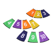 Floor Markers Stick Numbers Logo Bucket Protectors For Training Eco Friendly Classroom Gym Use