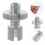 Bremsschelle Aluminium Silber 1 5