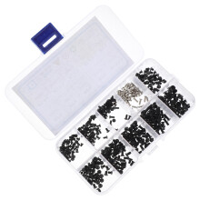 1 Set Flachkopf Gewindeschraube Bohrschraube Computerzubehör