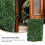1St Künstliche Gartenpflanzen Rasensimulation Grün LDPE 9