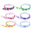 12Pcs Assorted Color Printed Ribbon for DIY Earrings Durable Polyester 3