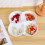 Lebensmittel Aufbewahrungstablett Snack Schale Halter 4