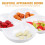 Lebensmittel Aufbewahrungstablett Snack Schale Halter 6