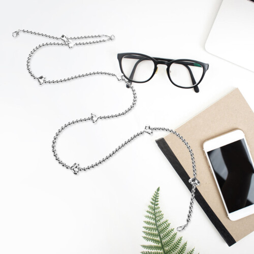 Speaker Lanyard Silver For Public Speaking 1pack 2