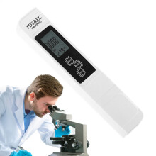 TDS Tester For Drinking Water Digital TDS EC Meter 0 To 9999 Ppm Temperature Portable Aquarium Device