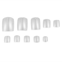 100 Stuks Fake Nail Transparante Nagels Transparante Kunstteenails