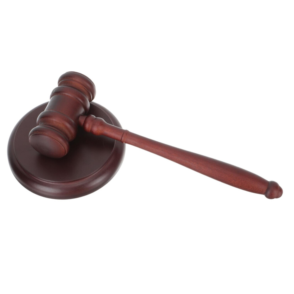 Courtroom Gavel 1 Set Auction Hammer For Role Play Judge Costume Props Loud Knocking Sound Safe For Dress Up Events 9354506249595