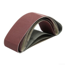Professional Abrasive Sanding Belts, 6-Piece Set, 915 x 100 mm, For Woodworking and Building Materials