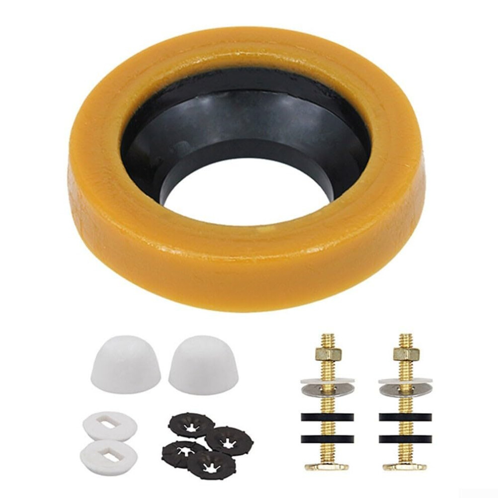 Toilet Wax Ring Kit For Various Toilet Models, Secure Installation, Sanitary Seal, Universal Compatibility 9393856304202