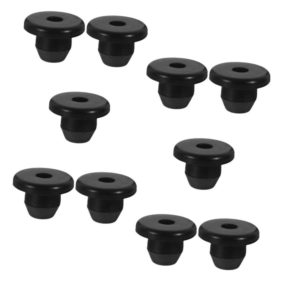 Rubber Oil Reservoir Filler Plugs 10 Pcs For Floor Jack Easy Install Durable Seal Prevents Oil Leaks 9016109378019
