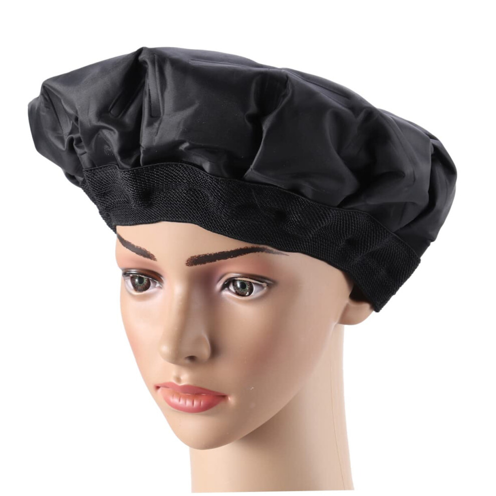 Thermal Hair Heated Gel Cap Microwaveable For Hair Treatment Deep Conditioning With Even Heating Wireless Design Salon