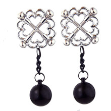 Nipple Clamps For Women Flower Design Non Piercing Stimulation Bondage Adult Sex Toys