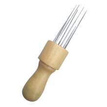 Wool Felting Needle Tool Set Mit 8 Nadeln Und Holzgriff Für Diy