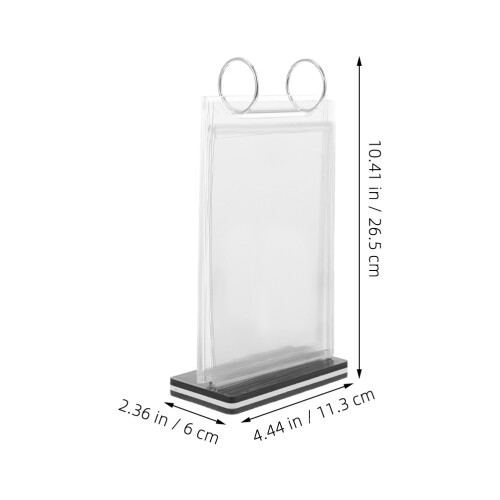 2Stk Flip Display Menüständer Mehrseitig Für Café Bar 2