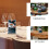 2Stk Flip Display Menüständer Mehrseitig Für Café Bar 9