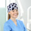 Scrub Mütze Krankenschwester Polyester 1 Satz 8