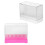 2Pcs Assorted Color Nail Drill Bits Organizer Box Plastic Storage 4