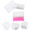 2Pcs Assorted Color Nail Drill Bits Organizer Box Plastic Storage 5