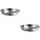 2Stk Nichtmagnetische Flache Platte 24Cm 6