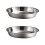 2Stk Nichtmagnetische Flache Platte 24Cm 5