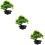 3Stk Künstliche Bonsai- Topfpflanze 11