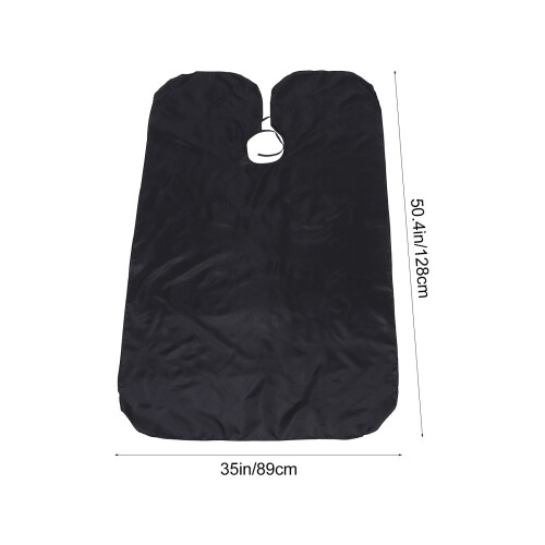 Barber Cape Set Haarschneide Ausrüstung Schwarz 1 Set 1