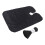 Barber Cape Set Haarschneide Ausrüstung Schwarz 1 Set 6