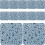 Reinigungspads Blau Baumwolle 600 1
