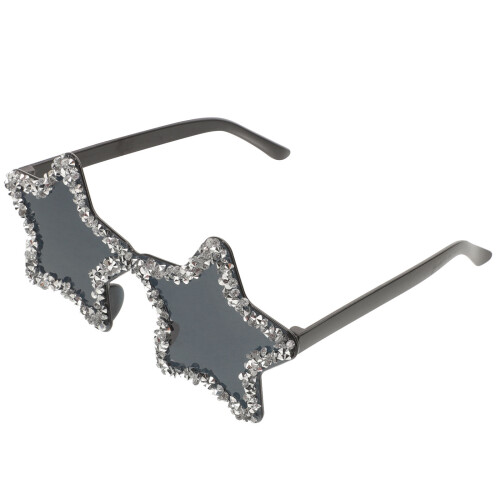 2Stk. Randlose Sonnenbrille Sternform, Brillen