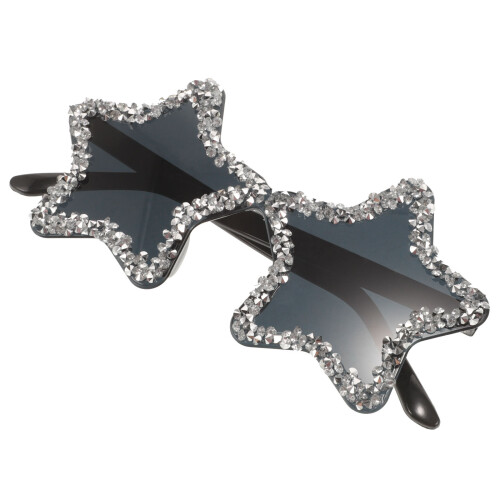 2Stk. Randlose Sonnenbrille Sternform, Brillen 1