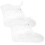 1Paire Protection Chaussures PVC Antidérapant Réutilisable 6
