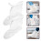 1Paire Protection Chaussures PVC Antidérapant Réutilisable 7