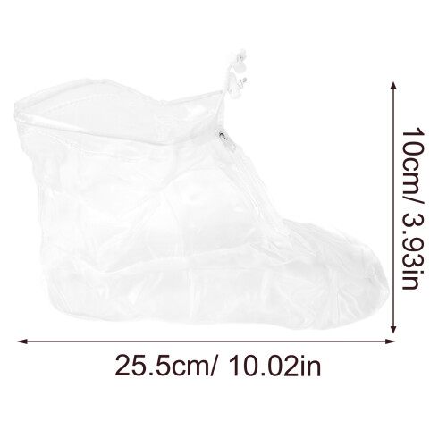 1Paire Protection Chaussures PVC Antidérapant Réutilisable 1