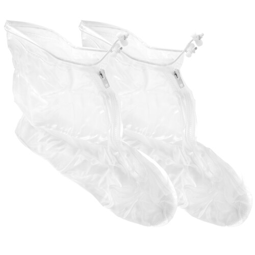 1Paire Protection Chaussures PVC Antidérapant Réutilisable 2