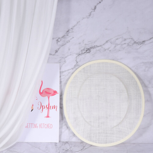 Wommen Sinamay Cocktail Hoed Basis DIY 2