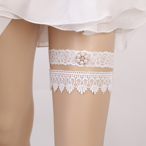 Leg Ring Elastische Kant Bruiloft Receptie Accessoire 1