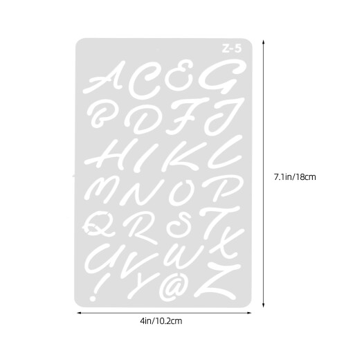 Worgeous 20 Cijfers Craft Stencils Handboek Doodle Sjabloon 1