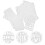 Worgeous 20 Cijfers Craft Stencils Handboek Doodle Sjabloon 4