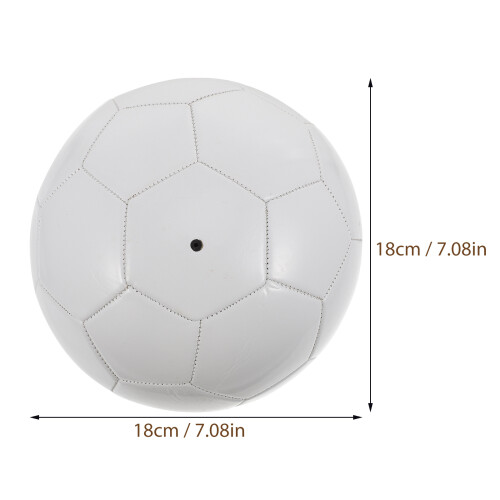 Voetbal Wit Voor Plezier Diy 1