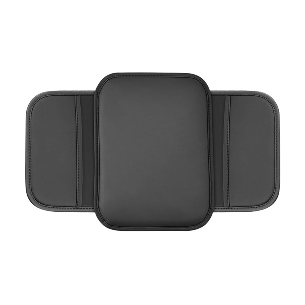 Armrest Storage Box Universal Car Center Console Cover Wear-Resistant Fits Most Vehicles Black 9393856305087